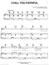 Cover icon of I Call You Faithful sheet music for voice, piano or guitar by The Hoppers, Kevin Keith Walker and Robert Ray Price, intermediate skill level