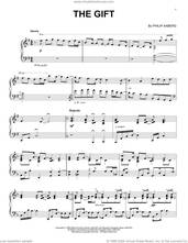 Cover icon of The Gift sheet music for piano solo by Philip Aaberg, intermediate skill level