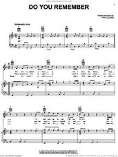 Cover icon of Do You Remember sheet music for voice, piano or guitar by Phil Collins, intermediate skill level