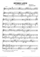 Cover icon of Sydne Love sheet music for piano solo by François d'Aime, classical score, intermediate skill level