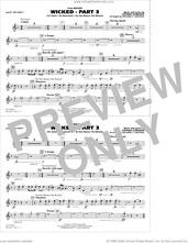 Cover icon of Wicked, part 3 (arr. richard l. saucedo) sheet music for marching band (2nd Bb trumpet) by Stephen Schwartz and Richard L. Saucedo, intermediate skill level