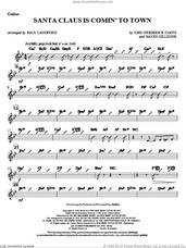 Cover icon of Santa Claus Is Comin' To Town (complete set of parts) sheet music for orchestra/band by J. Fred Coots, Haven Gillespie and Paul Langford, intermediate skill level