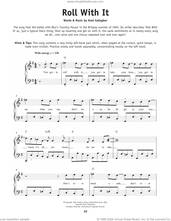 Cover icon of Roll With It sheet music for piano solo by Oasis and Noel Gallagher, beginner skill level