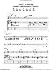 Cover icon of Beds Are Burning sheet music for guitar (tablature) by Midnight Oil, Jim Moginie, Peter Garrett and Robert Hirst, intermediate skill level