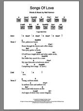 Cover icon of Songs Of Love sheet music for guitar (chords) by The Divine Comedy and Neil Hannon, intermediate skill level