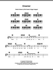Cover icon of Dreamer sheet music for piano solo (chords, lyrics, melody) by Supertramp, Rick Davies and Roger Hodgson, intermediate piano (chords, lyrics, melody)