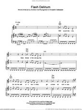 Cover icon of Flash Delirium sheet music for voice, piano or guitar by MGMT, Andrew Vanwyngarden and Benjamin Goldwasser, intermediate skill level