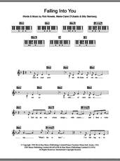 Cover icon of Falling Into You sheet music for piano solo (chords, lyrics, melody) by Celine Dion, Billy Steinberg and Rick Nowels, intermediate piano (chords, lyrics, melody)