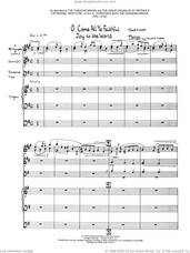 Cover icon of O Come All Ye Faithful / Joy to the World (COMPLETE) sheet music for brass ensemble by Canadian Brass, Don Gillis and Miscellaneous, intermediate skill level