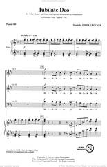 Cover icon of Jubilate Deo sheet music for choir (3-Part Mixed) by Emily Crocker, intermediate skill level