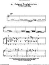 Cover icon of My Life Would Suck Without You sheet music for piano solo by Glee Cast, Kelly Clarkson, Miscellaneous, Claude Kelly, Lukasz Gottwald and Max Martin, easy skill level