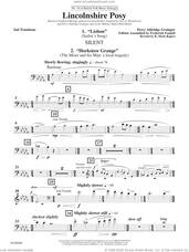 Cover icon of Lincolnshire Posy, 2020 edition sheet music for concert band (trombone 2) by Percy Aldridge Grainger, Frederick Fennell and R. Mark Rogers, intermediate skill level