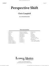 Cover icon of Perspective Shift (COMPLETE) sheet music for concert band by Chris Campbell, intermediate skill level