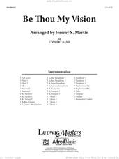 Cover icon of Be Thou My Vision (COMPLETE) sheet music for concert band by Jeremy S. Martin and Miscellaneous, intermediate skill level