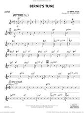 Cover icon of Bernie's Tune (arr. Ronnie Cuber) sheet music for jazz band (guitar) by Gerry Mulligan, Ronnie Cuber, Bernie Miller, Jerry Lieber and Mike Stoller, intermediate skill level