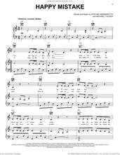 Cover icon of Happy Mistake sheet music for voice, piano or guitar by Lady Gaga and Michael Tucker, intermediate skill level