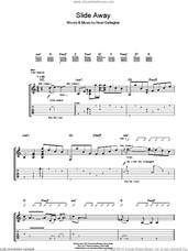 Cover icon of Slide Away sheet music for guitar (tablature) by Oasis and Noel Gallagher, intermediate skill level