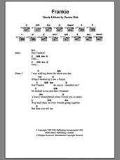 Cover icon of Frankie sheet music for guitar (chords) by Sister Sledge and Denise Rich, intermediate skill level