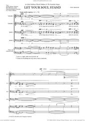 Cover icon of Let Your Soul Stand (TTBB divisi) sheet music for choir (TTBB: tenor, bass) by Paul Mealor, classical score, intermediate skill level