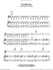 Cover icon of Do-Wah-Doo sheet music for voice, piano or guitar by Kate Nash, intermediate skill level