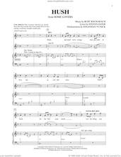 Cover icon of Hush (from Some Lovers) sheet music for voice and piano by Burt Bacharach, Burt Bacharach & Steven Sater, Jonathan Tunick and Steven Sater, intermediate skill level