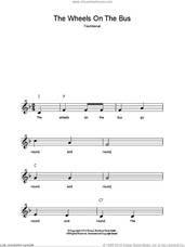 Cover icon of The Wheels On The Bus sheet music for voice and other instruments (fake book), intermediate skill level