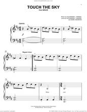 Cover icon of Touch The Sky (from Brave) sheet music for piano solo (big note book) by Julie Fowlis, Alexander L. Mandel and Mark Andrews, easy piano (big note book)