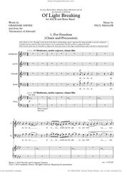 Cover icon of Of Light Breaking sheet music for choir (SATB: soprano, alto, tenor, bass) by Paul Mealor, classical score, intermediate skill level