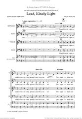 Cover icon of Lead, Kindly Light sheet music for choir (SATB Divisi) by Paul Mealor, classical score, intermediate skill level