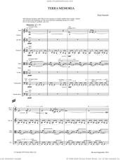 Cover icon of Terra Memoria sheet music for string orchestra by Kaija Saariaho, classical score, intermediate skill level