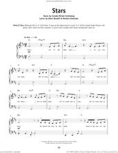 Cover icon of Stars (from Les Miserables) sheet music for piano solo by Boublil and Schonberg, Alain Boublil, Claude-Michel Schonberg and Herbert Kretzmer, beginner skill level