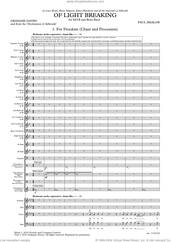 Cover icon of Of Light Breaking (COMPLETE) sheet music for orchestra/band by Paul Mealor, classical score, intermediate skill level