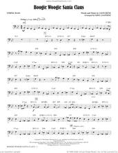 Cover icon of Boogie Woogie Santa Claus (arr. Greg Jasperse) (complete set of parts) sheet music for orchestra/band (Rhythm) by Patti Page, Greg Jasperse and Leon Rene, intermediate skill level