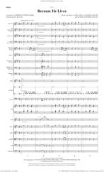 Cover icon of Because He Lives (arr. Joseph M. Martin) (COMPLETE) sheet music for orchestra/band (Orchestra) by Joseph M. Martin, Bill & Gloria Gaither, Gloria Gaither and William J. Gaither, intermediate skill level