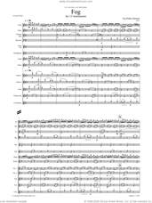 Cover icon of Fog (for 13 instruments) sheet music for orchestra (study score) by Esa-Pekka Salonen, classical score, intermediate skill level