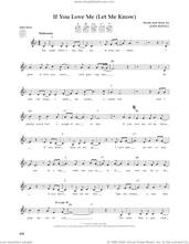 Cover icon of If You Love Me (Let Me Know) (from The Daily Ukulele) (arr. Jim Beloff) sheet music for ukulele by Elvis Presley, Jim Beloff and John Rostill, intermediate skill level