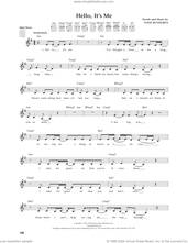 Cover icon of Hello, It's Me (from The Daily Ukulele) (arr. Jim Beloff) sheet music for ukulele by Todd Rundgren and Jim Beloff, intermediate skill level