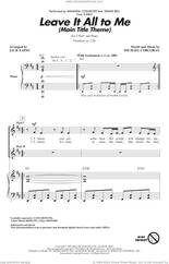 Cover icon of Leave It All To Me (Main Title Theme from iCarly) (arr. Jack Zaino) sheet music for choir (2-Part) by Miranda Cosgrove, Jack Zaino, Drake Bell and Michael Corcoran, intermediate duet