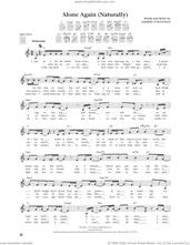 Cover icon of Alone Again (Naturally) (from The Daily Ukulele) (arr. Jim Beloff) sheet music for ukulele by Gilbert O'Sullivan and Jim Beloff, intermediate skill level