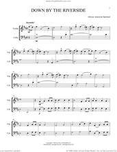 Cover icon of Down By The Riverside (arr. Michelle Hynson) sheet music for instrumental duet (duets)  and Michelle Hynson, intermediate skill level