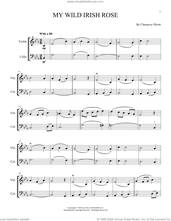 Cover icon of My Wild Irish Rose (arr. Michelle Hynson) sheet music for instrumental duet (duets) by Chauncey Olcott and Michelle Hynson, intermediate skill level