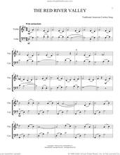 Cover icon of The Red River Valley (arr. Michelle Hynson) sheet music for instrumental duet (duets) by Traditional American Cowboy So and Michelle Hynson, intermediate skill level