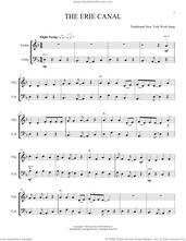 Cover icon of The Erie Canal (arr. Michelle Hynson) sheet music for instrumental duet (duets)  and Michelle Hynson, intermediate skill level