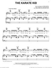 Cover icon of The Karate Kid sheet music for voice, piano or guitar by Coldplay, Chris Martin, Guy Berryman, John Metcalfe, Jon Buckland and Will Champion, intermediate skill level