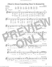 Cover icon of (There's) Always Something There To Remind Me (from The Daily Ukulele) (arr. Jim Beloff) sheet music for ukulele by Lou Johnson, Jim Beloff, Burt Bacharach and Hal David, intermediate skill level