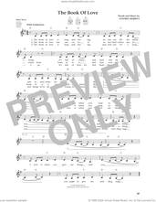 Cover icon of The Book Of Love (from The Daily Ukulele) (arr. Jim Beloff) sheet music for ukulele by The Magnetic Fields, Jim Beloff and Stephin Merritt, intermediate skill level