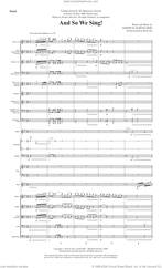 Cover icon of And So We Sing! (COMPLETE) sheet music for orchestra/band (Orchestra) by Joseph M. Martin, intermediate skill level