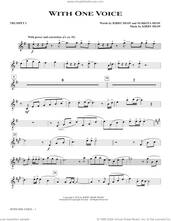 Cover icon of With One Voice (complete set of parts) sheet music for orchestra/band (Instrumental Accompaniment) by Kirby Shaw and Markita Shaw, intermediate skill level