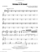 Cover icon of Christmas Is All Around (from Love Actually) (arr. Roger Emerson) (complete set of parts) sheet music for orchestra/band (Rhythm) by Reg Presley and Roger Emerson, intermediate skill level