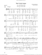 Cover icon of The Circle Game (from The Daily Ukulele) (arr. Jim Beloff) sheet music for ukulele by Joni Mitchell and Jim Beloff, intermediate skill level